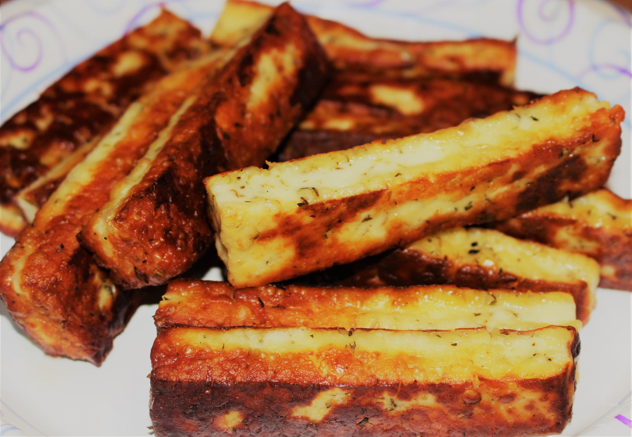 Fried Bread Cheese (Gluten-Free, Low Carb, Keto)