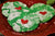 Gluten-Free Mint Grinch Cookies!